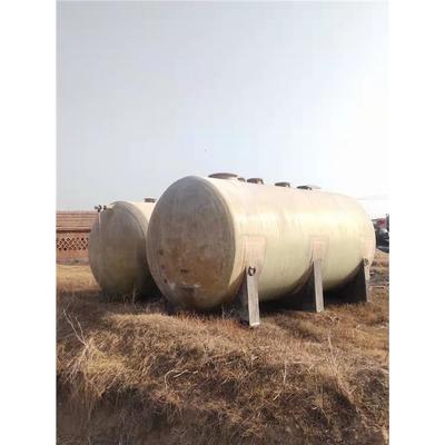 大慶轉讓二手玻璃鋼儲罐 外表平滑 工藝簡單